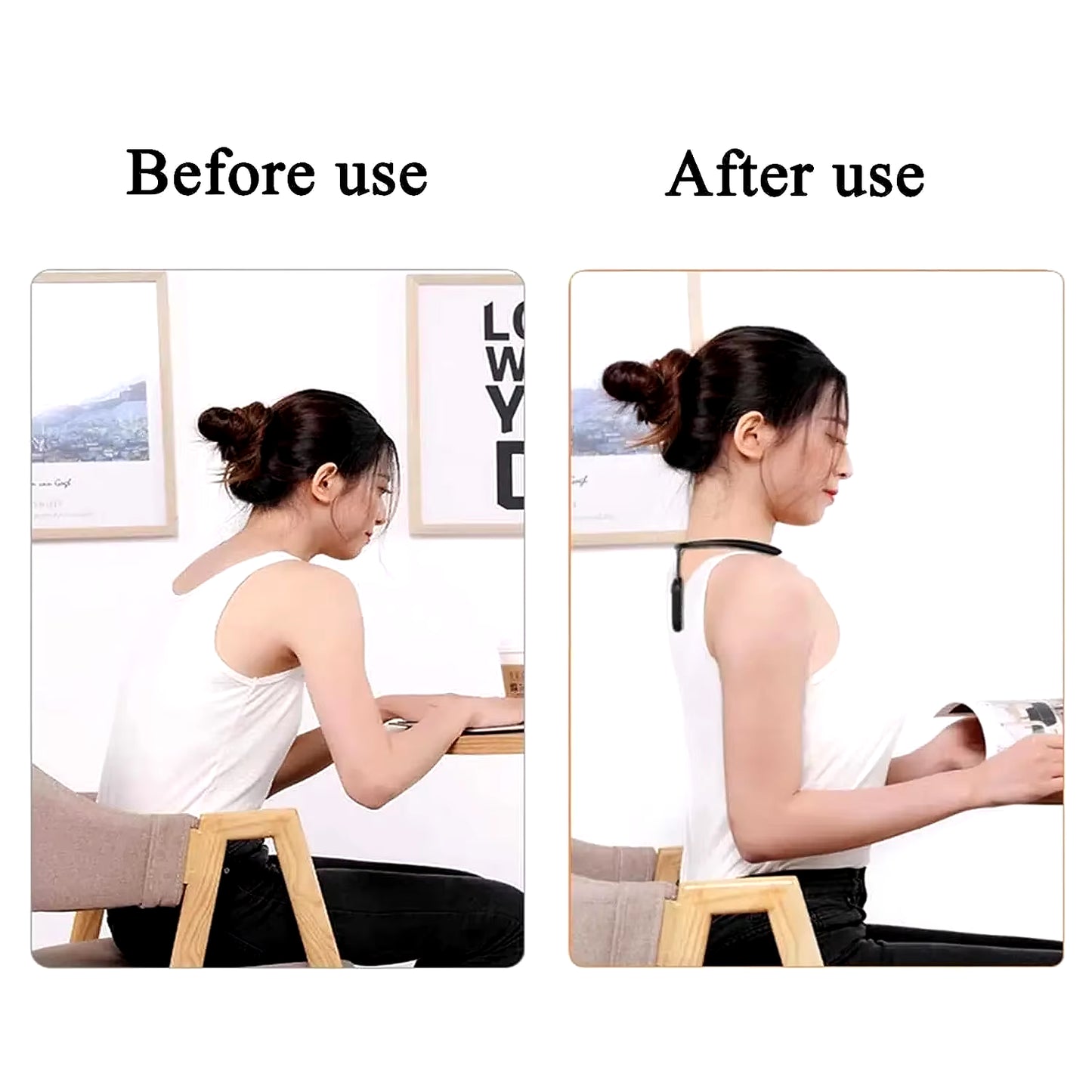 Correct Neck Posture for Adult Kid Healt Smart Posture Corrector Device Posture Training Realtime Scientific Back Posture