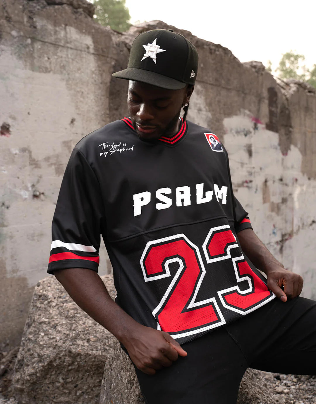 "SHEPHERD" PSALM 23 JERSEY