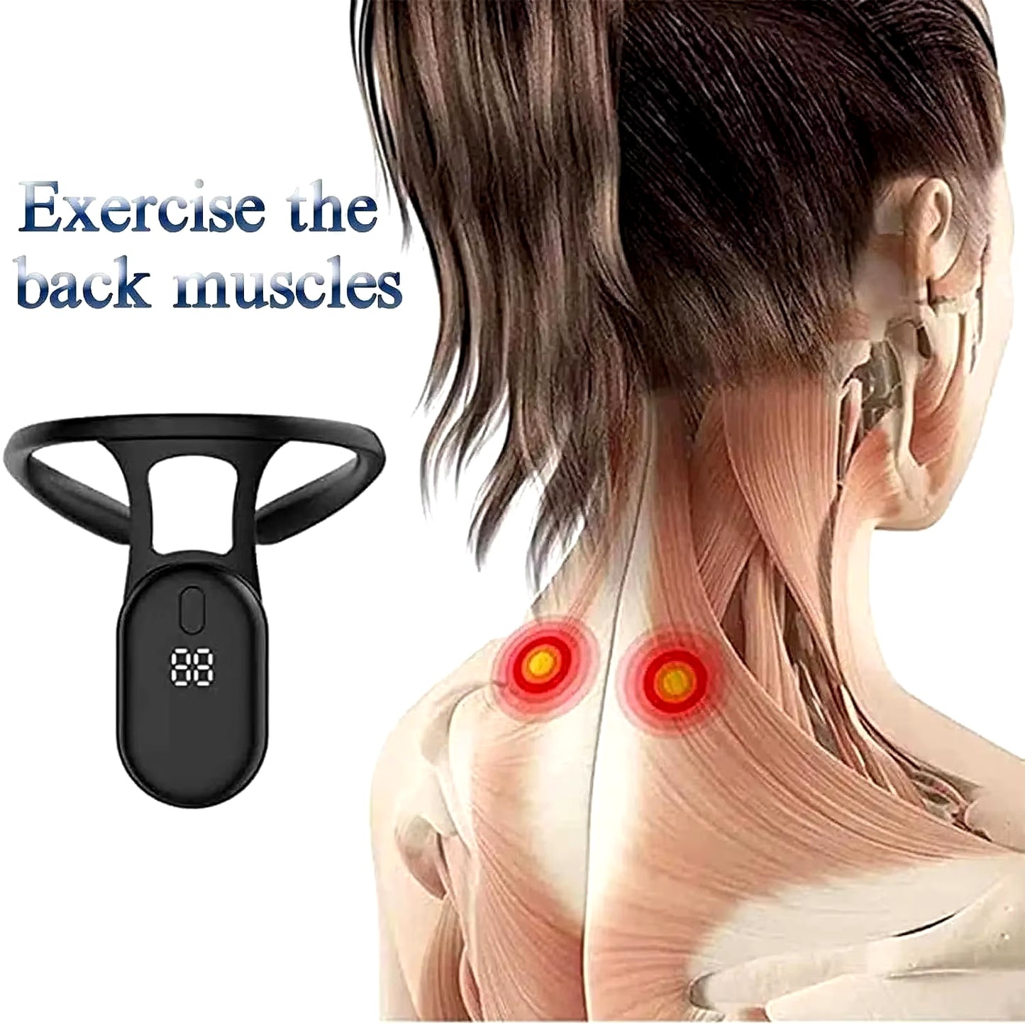 Correct Neck Posture for Adult Kid Healt Smart Posture Corrector Device Posture Training Realtime Scientific Back Posture